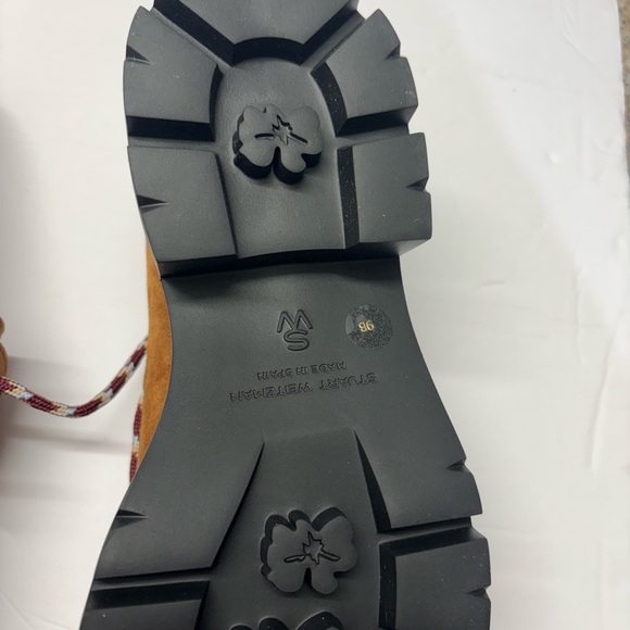 Stuart Weitzman Tan Suede Men's Loafers - Picture 6 of 9